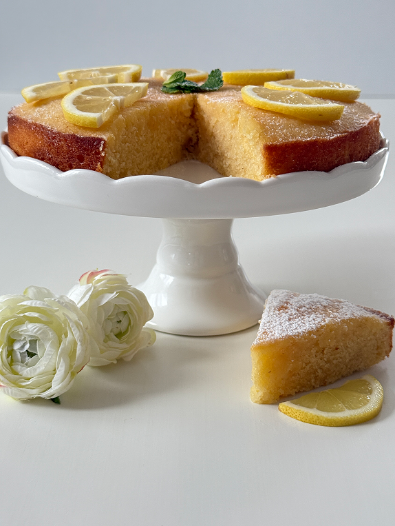 Lemon Polenta Cake Recipe