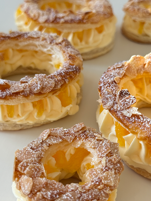 Orange Pastry Rings Recipe