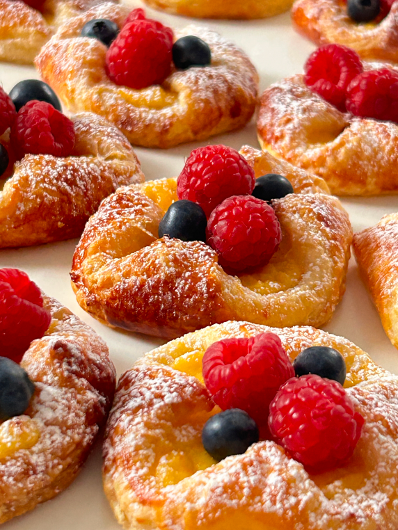 Mini Custard Pockets Recipe