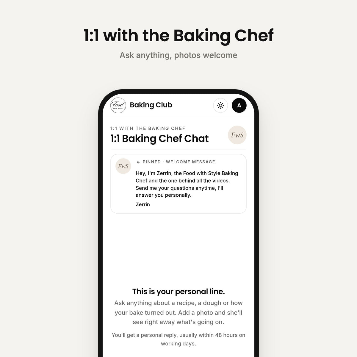 Baking Chef chat