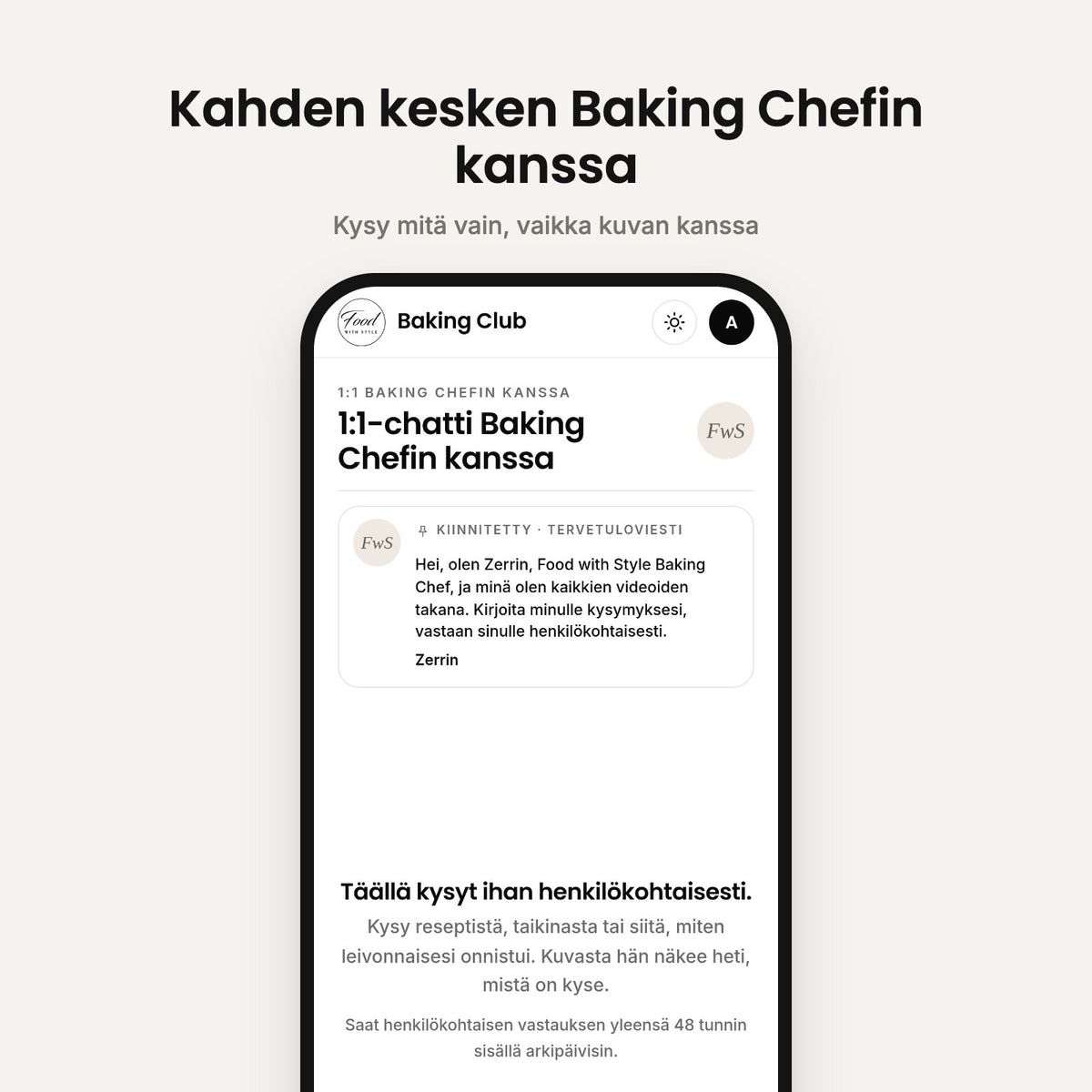 Baking Chef chat