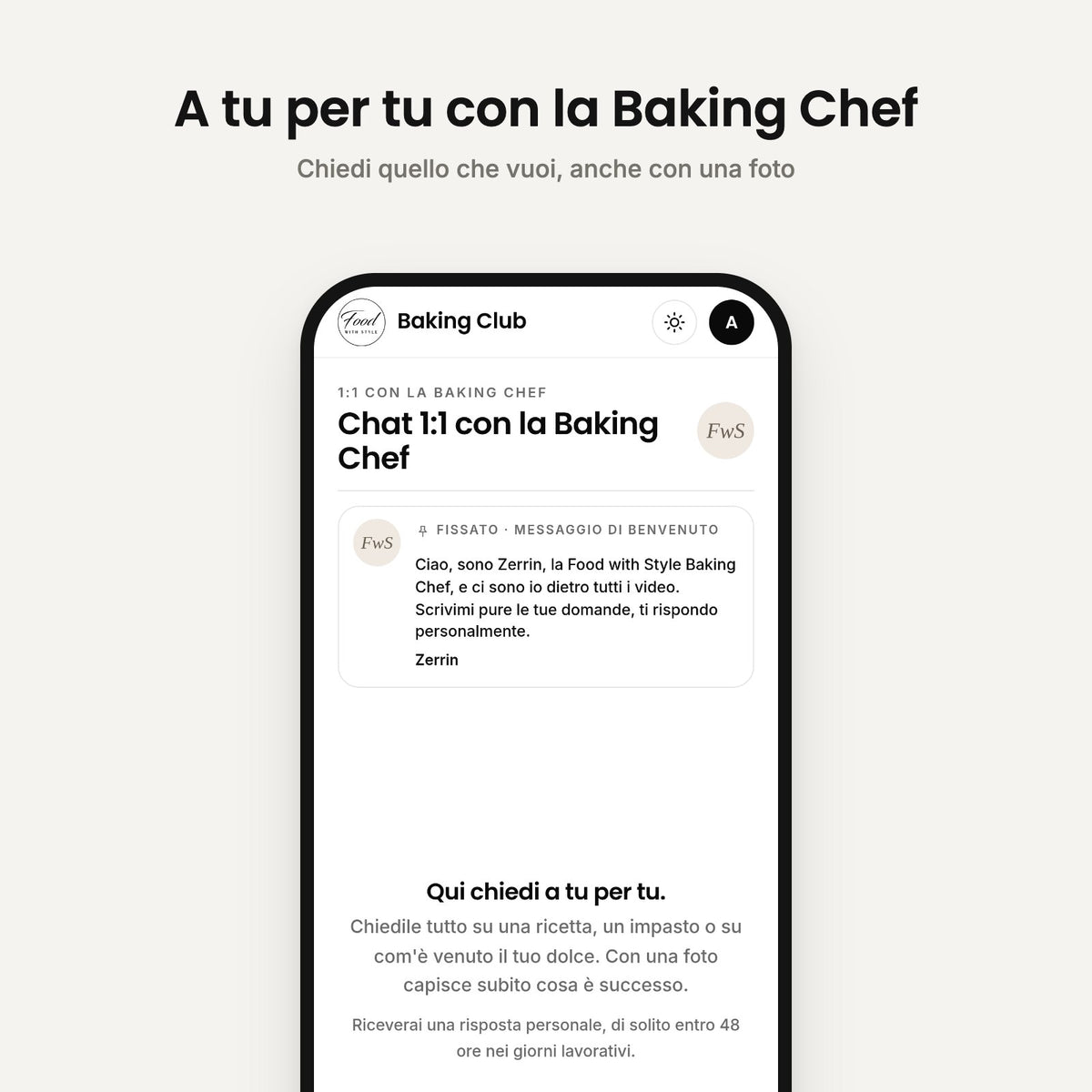 Baking Chef chat