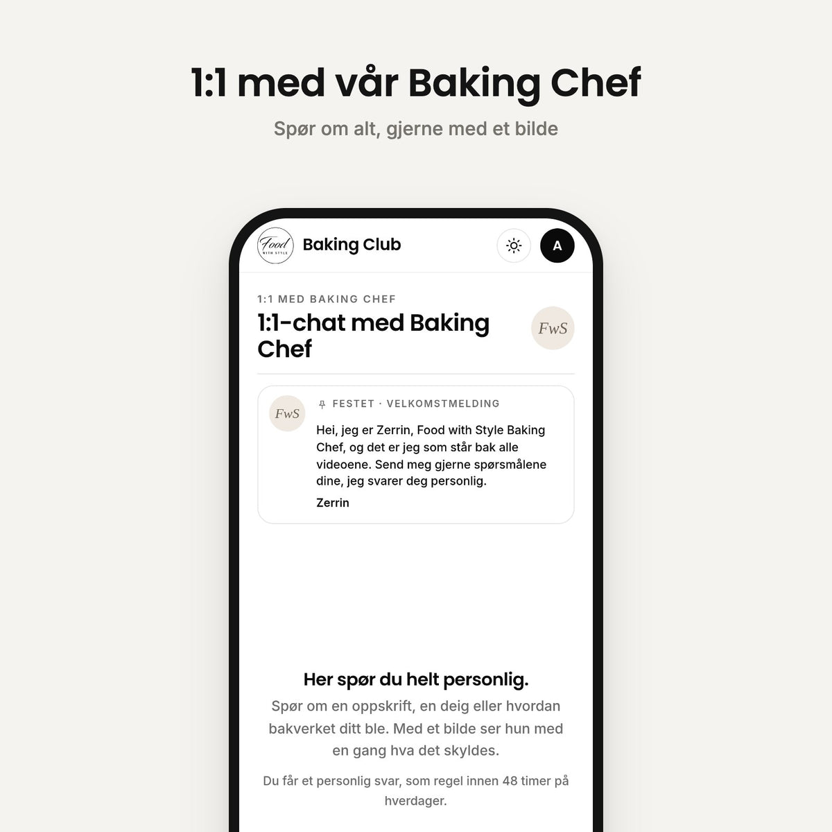 Baking Chef chat
