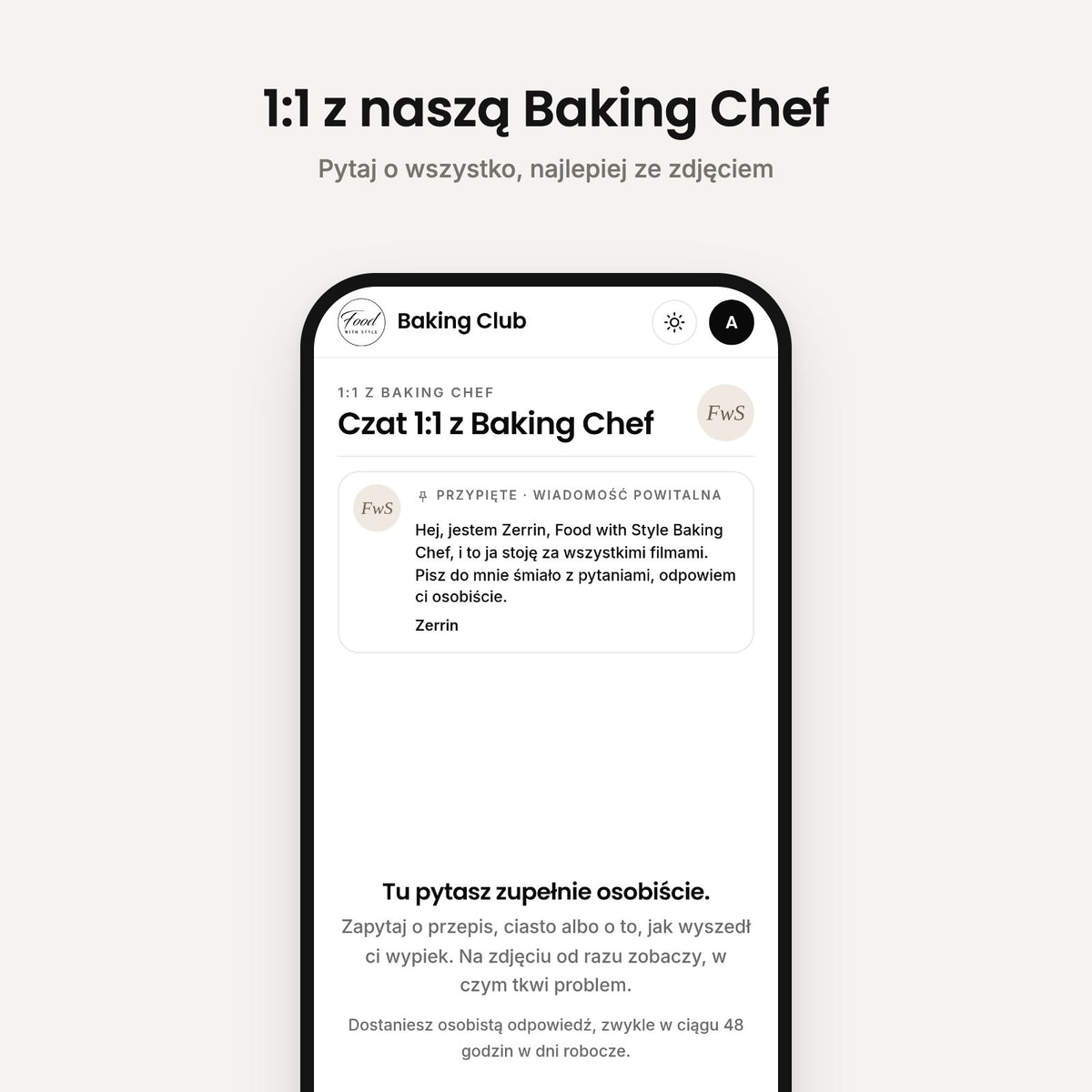 Baking Chef chat
