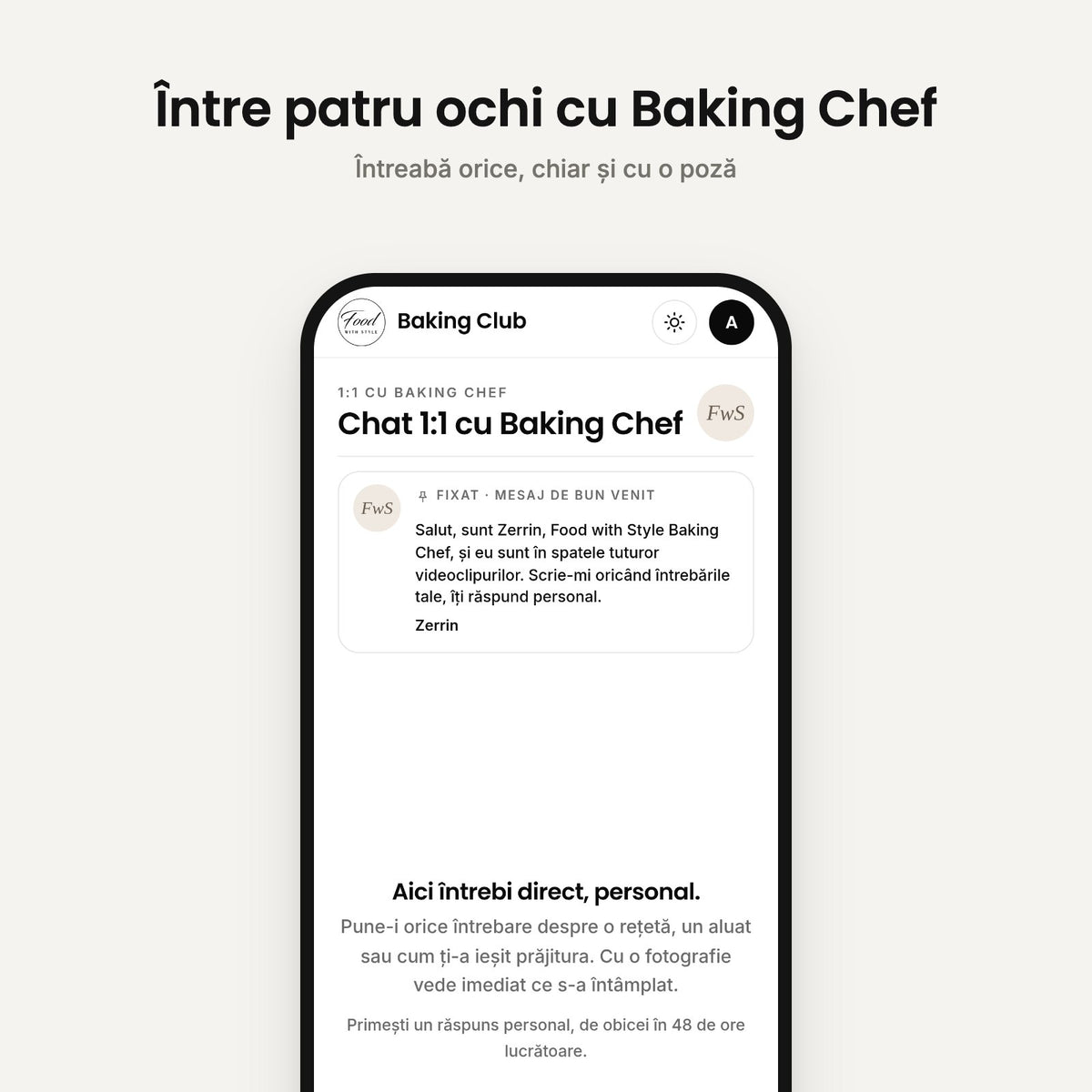 Baking Chef chat