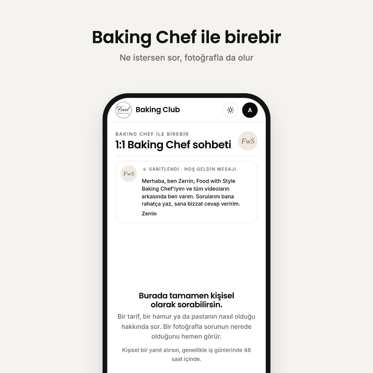 Baking Chef chat