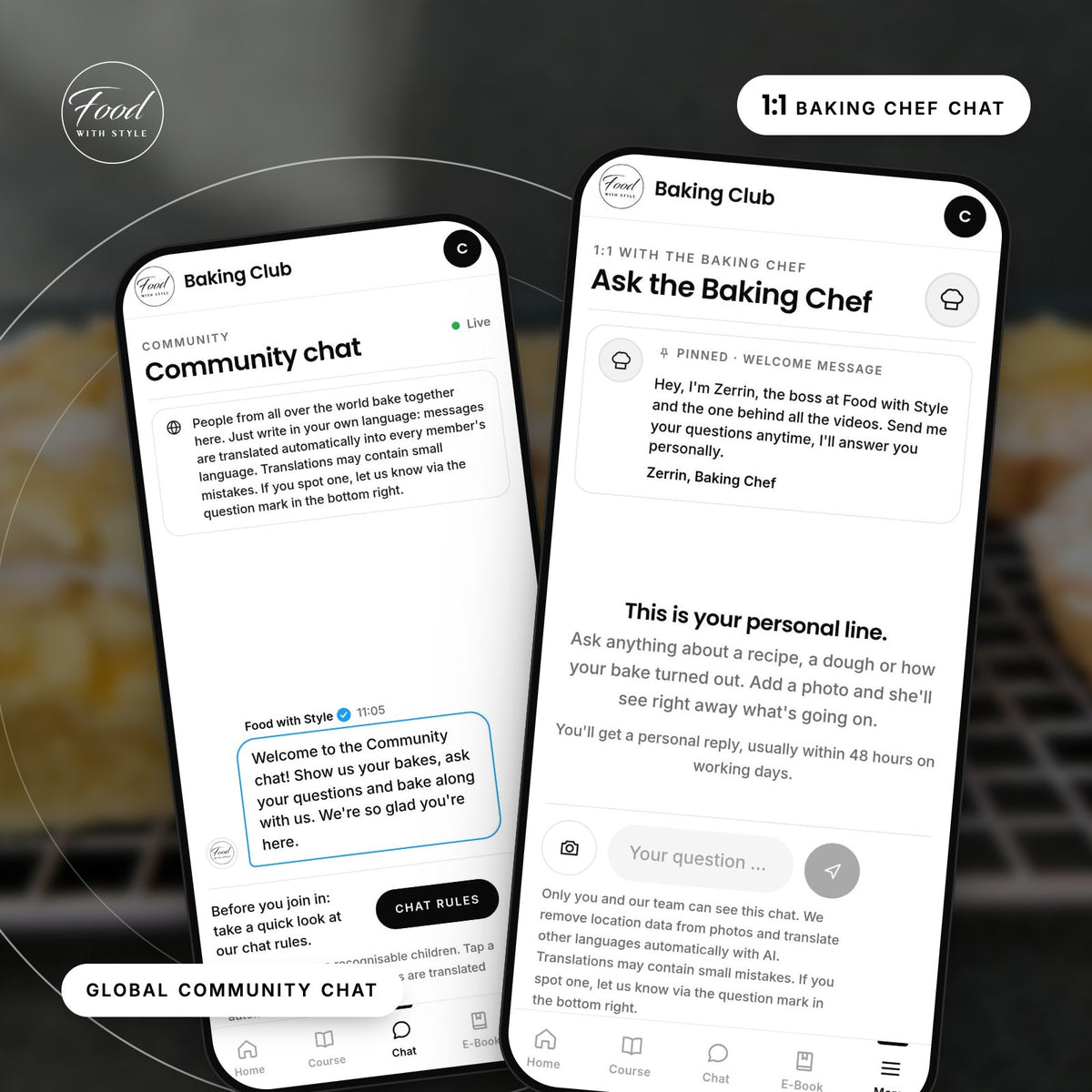Food with Style Baking Club chat