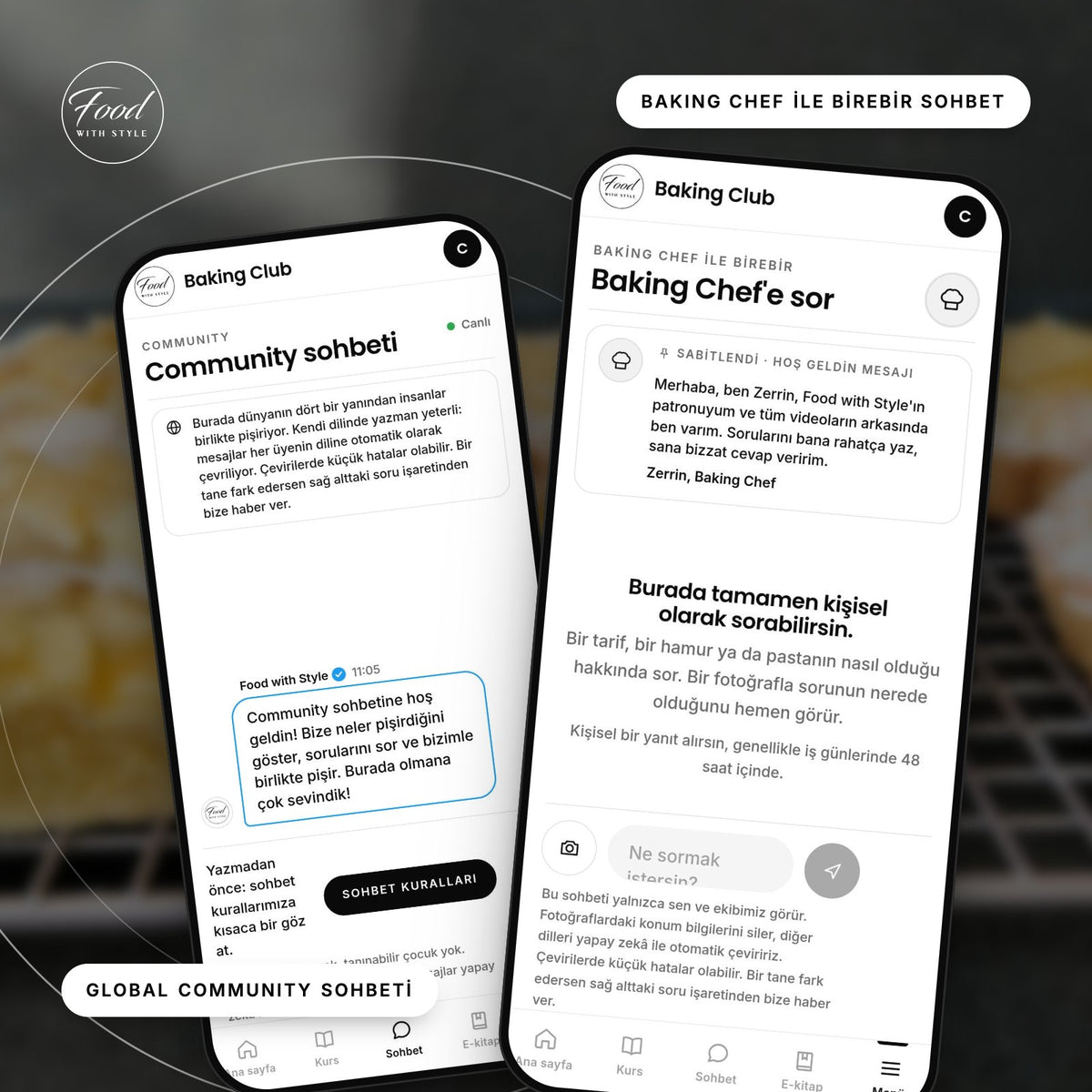 Food with Style Baking Club chat