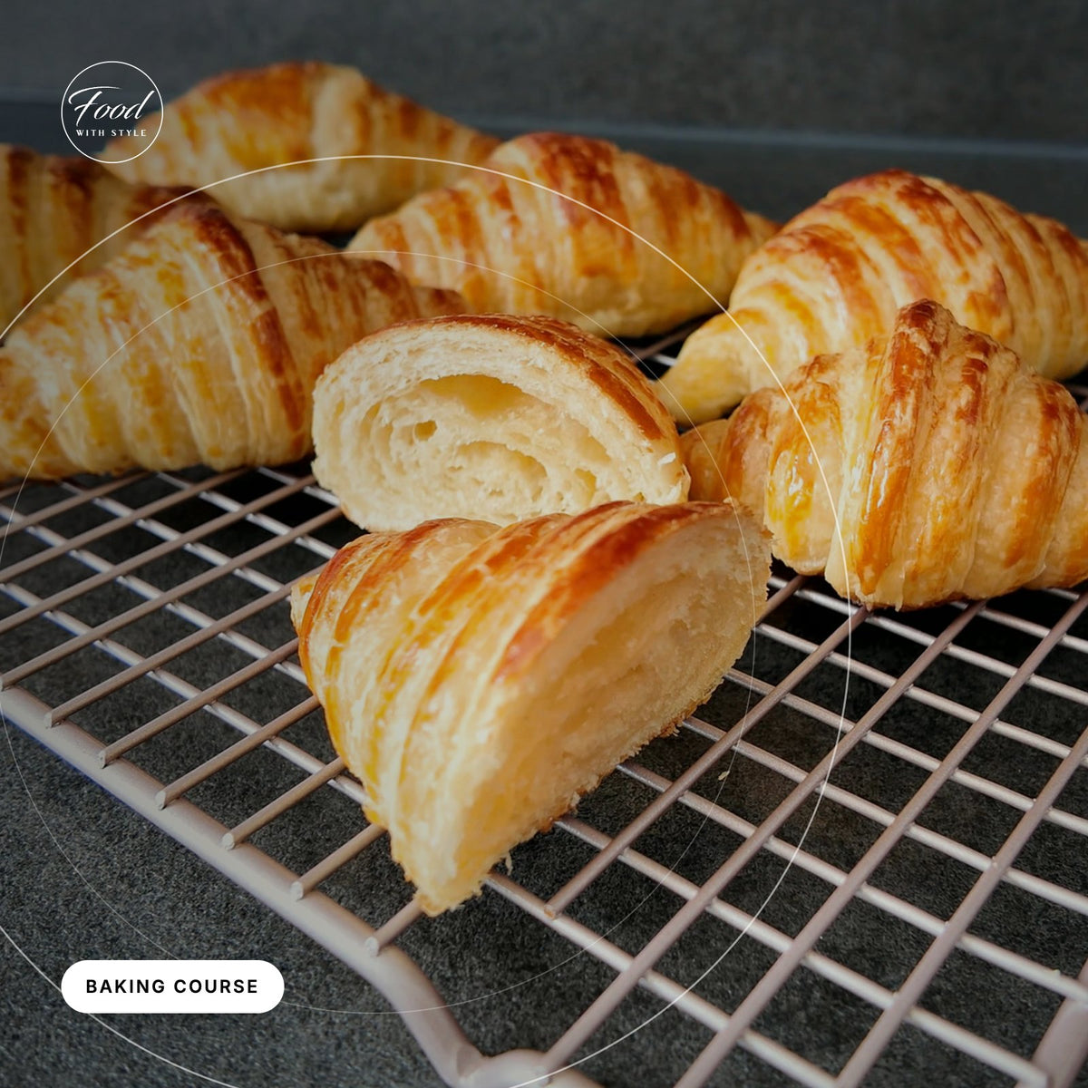 Food with Style Baking Club croissants