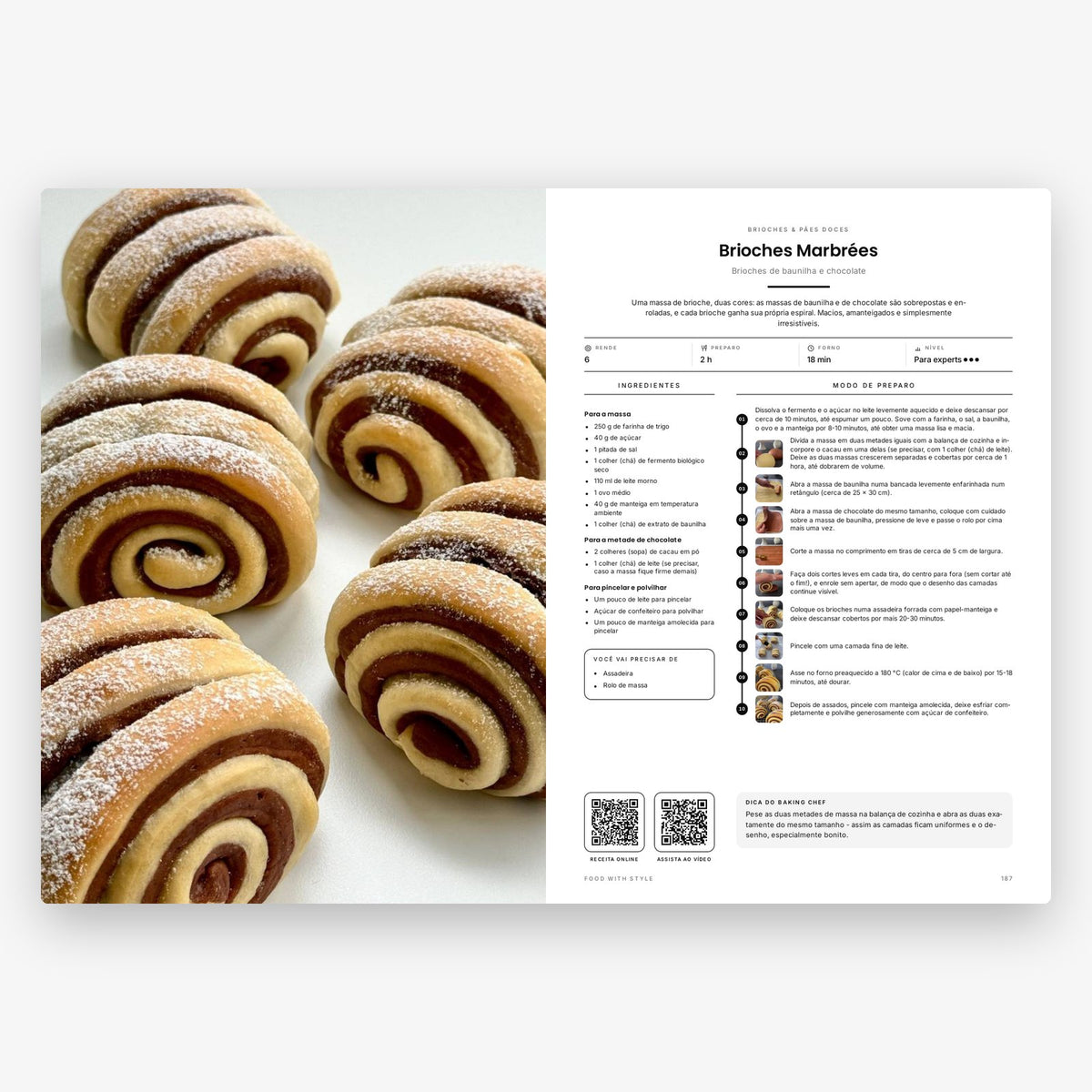 Food with Style Classics e-book pages
