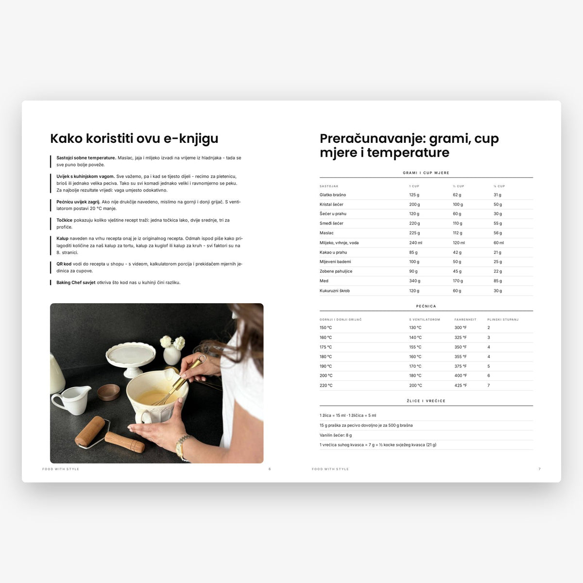 Food with Style Classics e-book pages