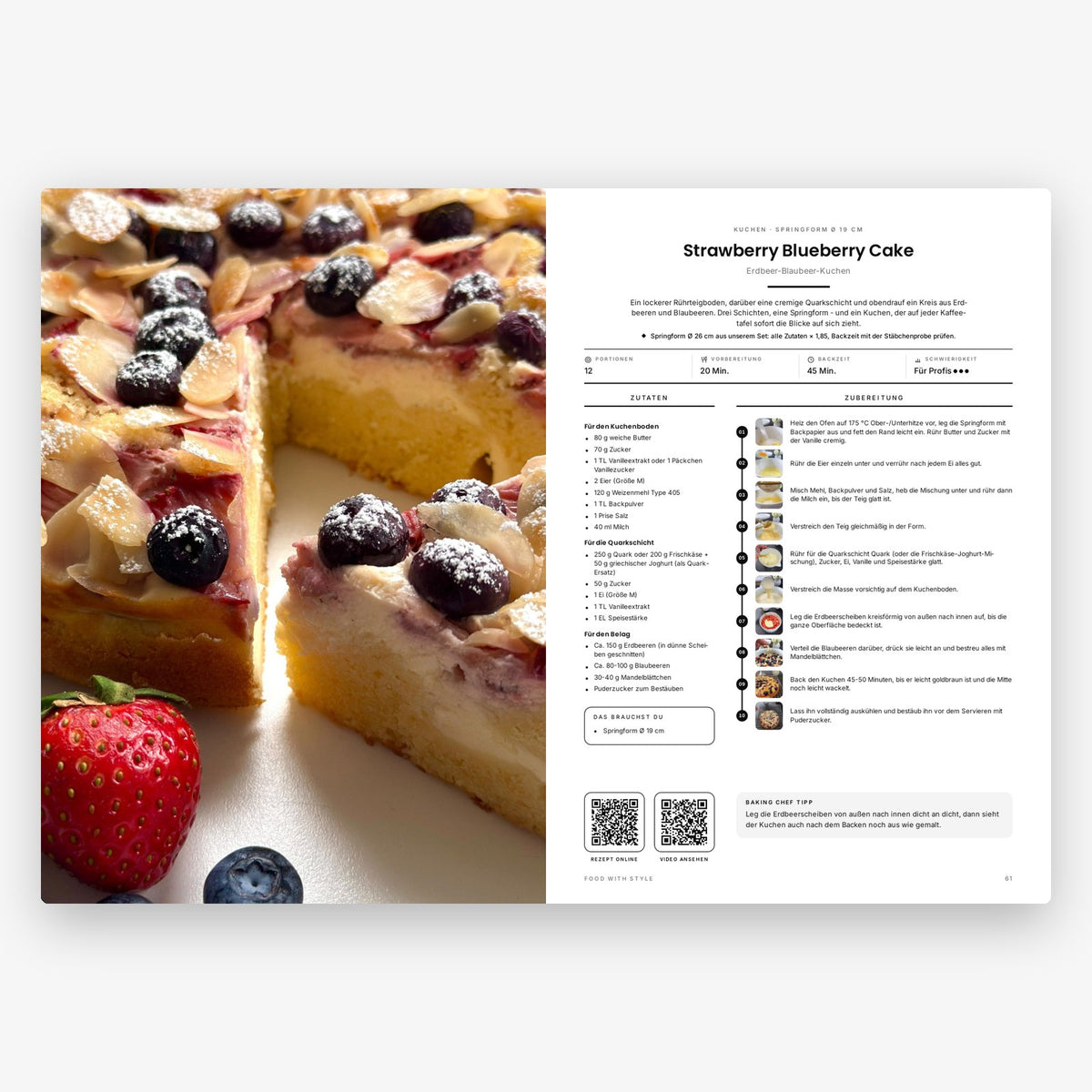 Food with Style Classics e-book pages