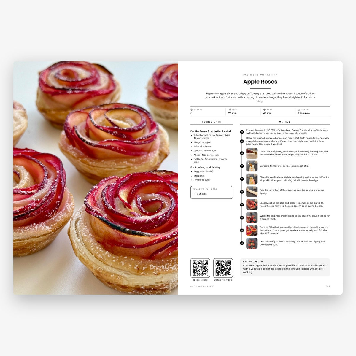 Food with Style Classics e-book pages