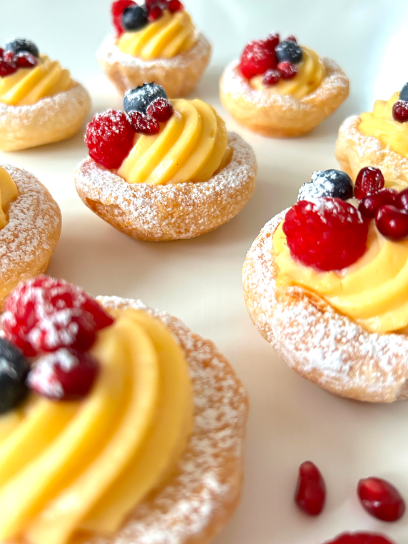Berry Custard Pastry Recipe