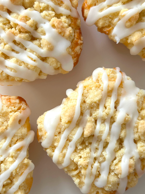 Lemon Streusel Cakes Recipe
