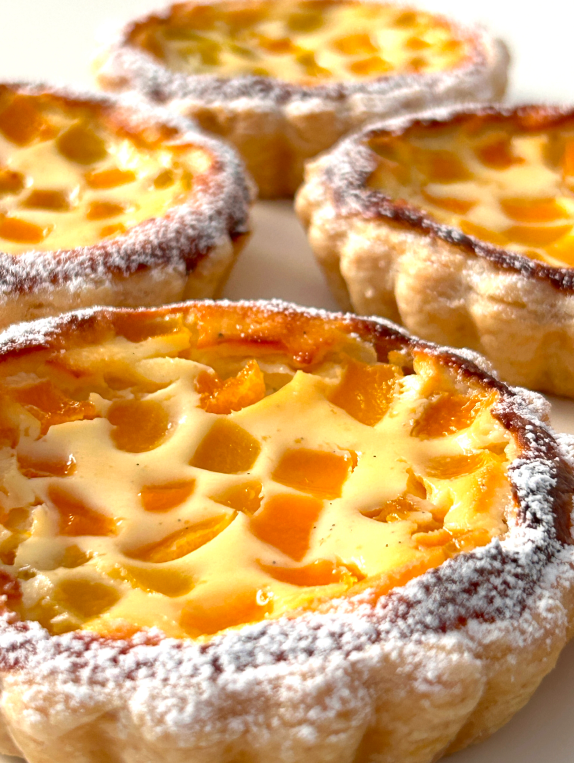 Apricot Cheesecake Tartelettes Recipe