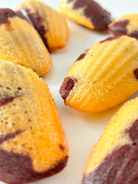 Marbled Madeleines Recipe