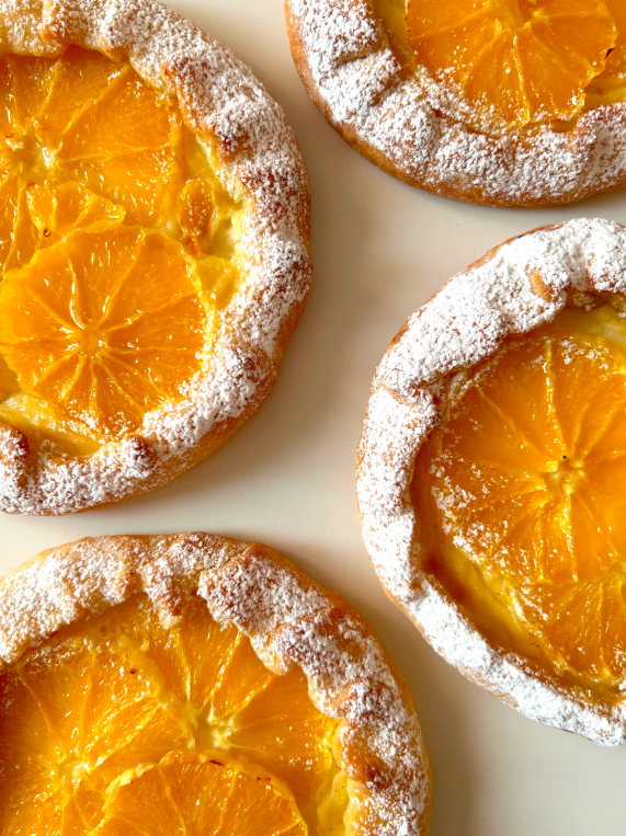 Orange Galettes Recipe