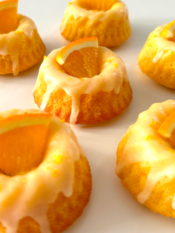 Mini Orange Gugelhupfs Recipe