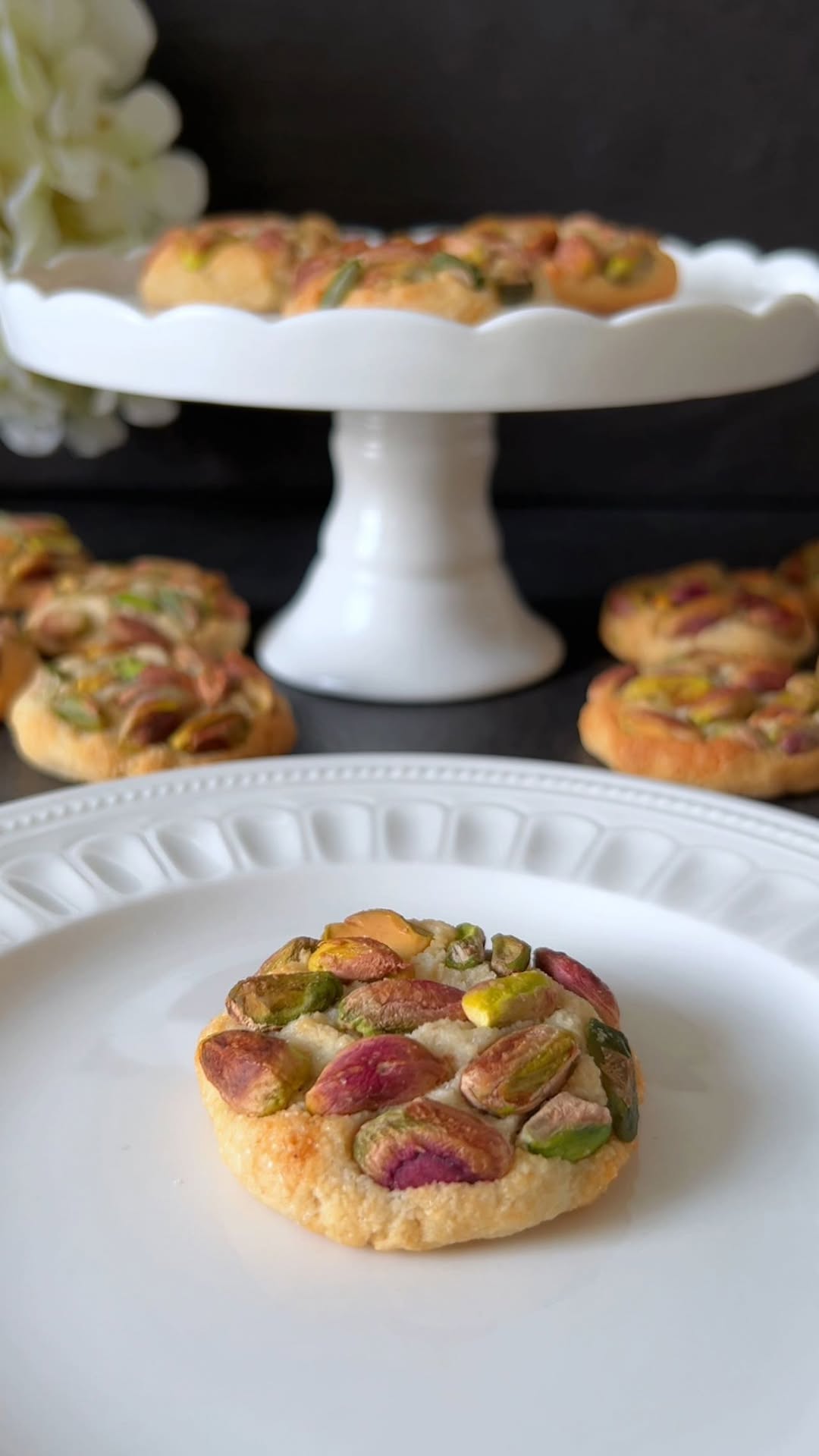 Pistachio Almond Cookies Recipe