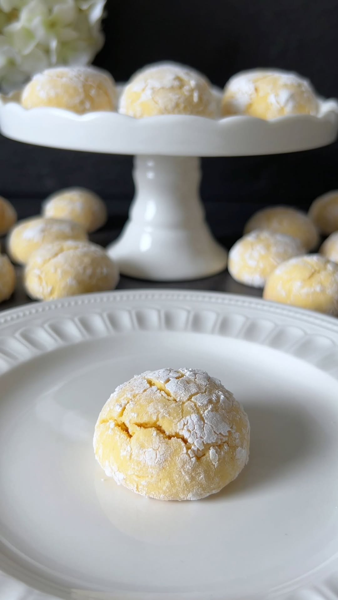 Lemon Crinkle Cookies Recipe