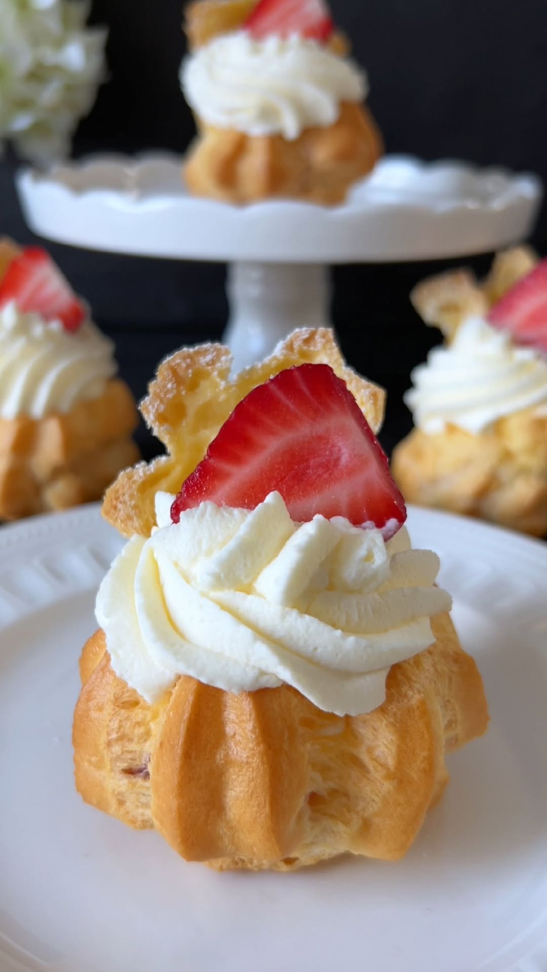 Strawberry Cream Puffs Recipe