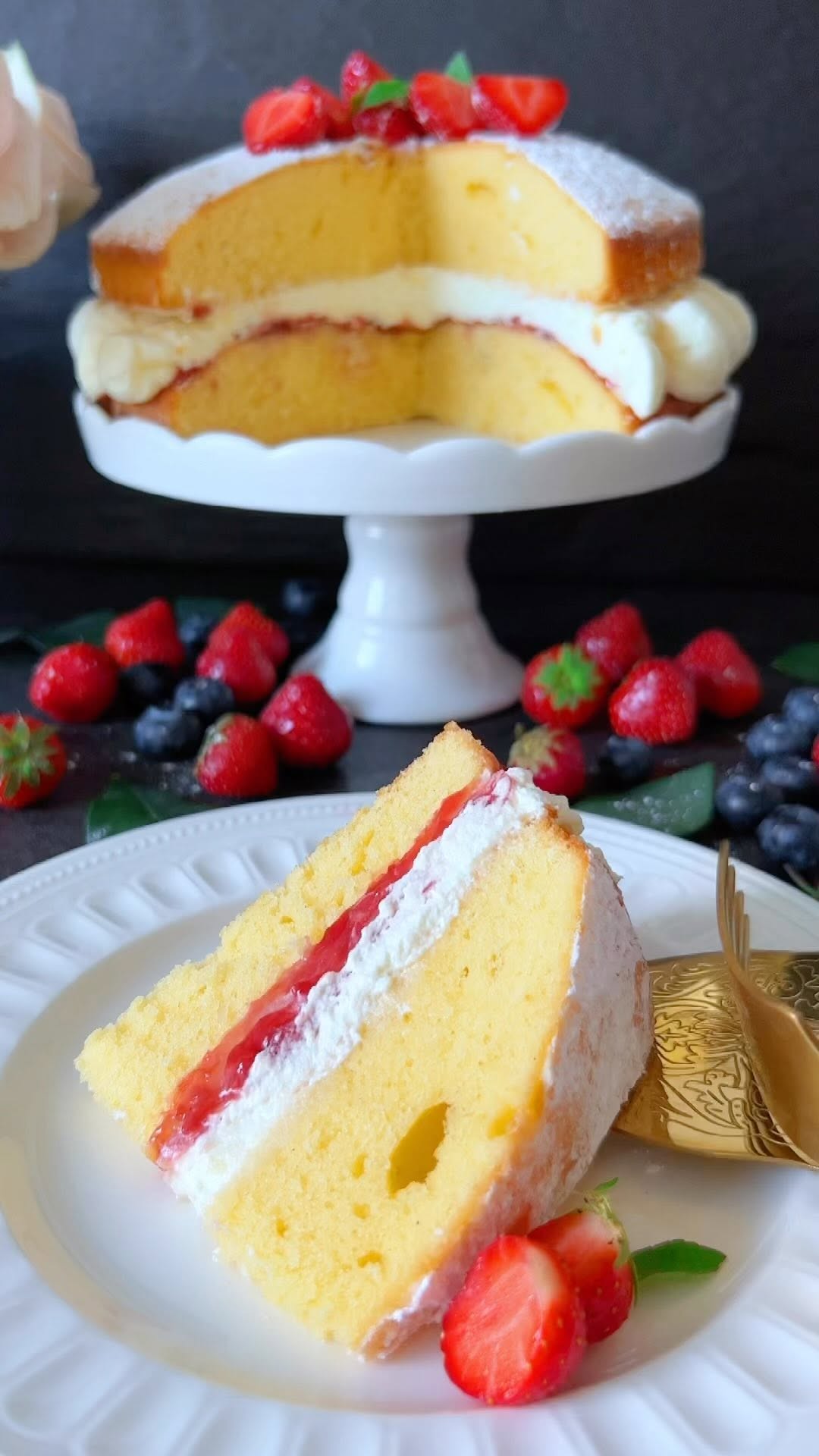 Victoria Sponge Cake Recipe