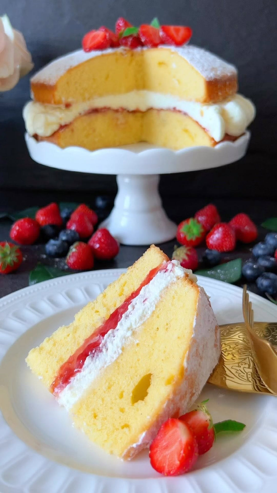 Victoria Sponge Cake Recipe