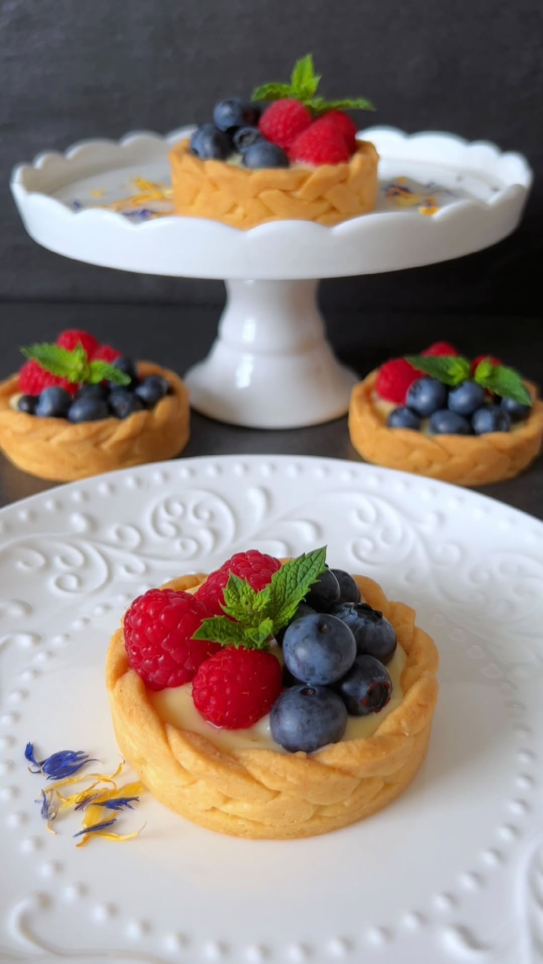 Fruit Tartelletes with Lemon Cream Recipe