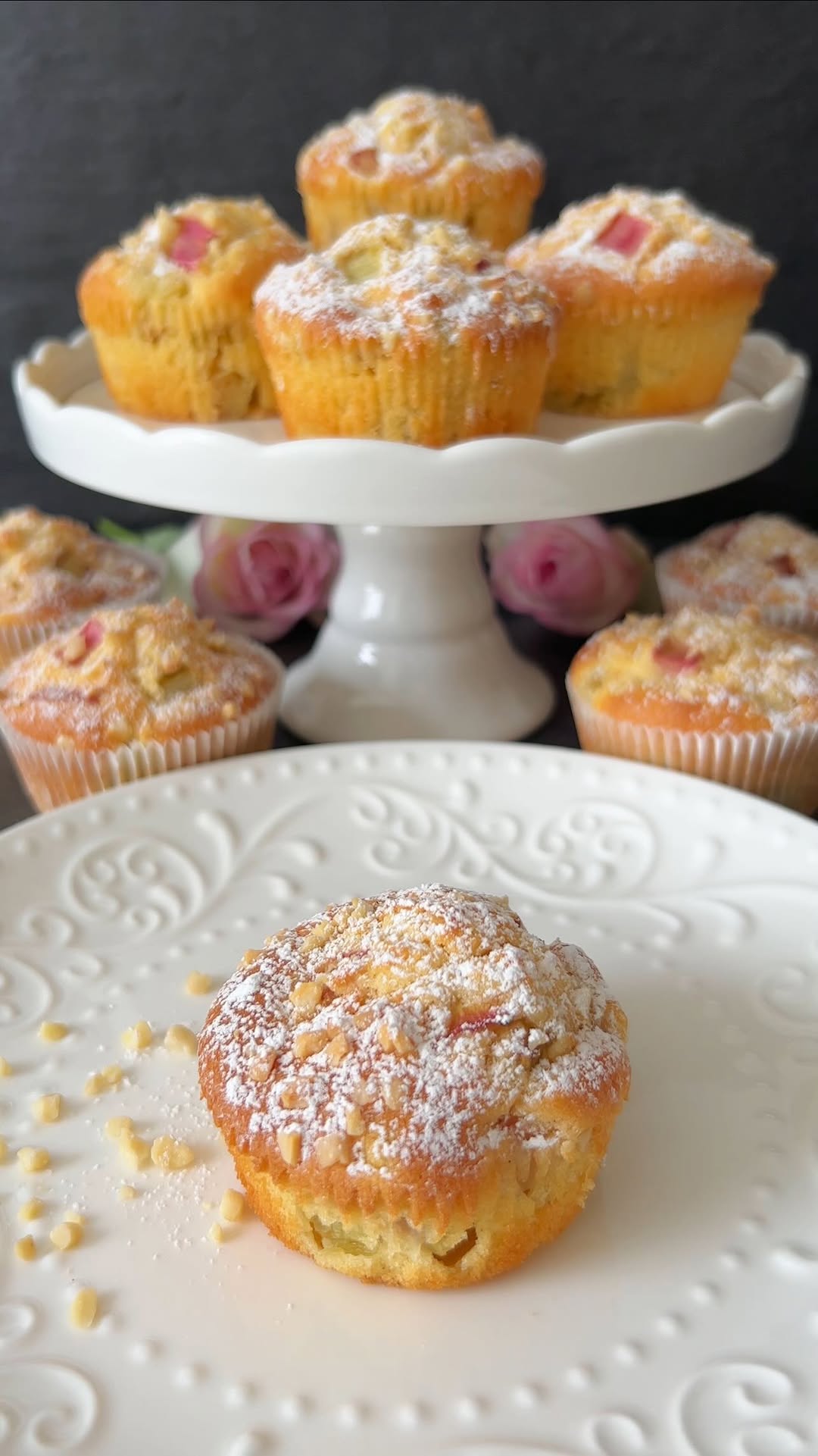 Rhubarb Muffins Recipe