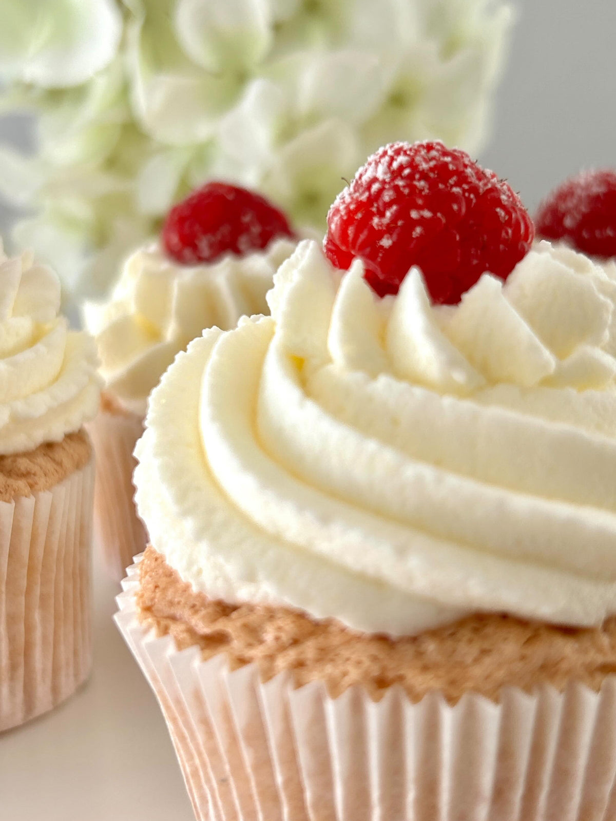 Receita de Cupcakes de Anjo