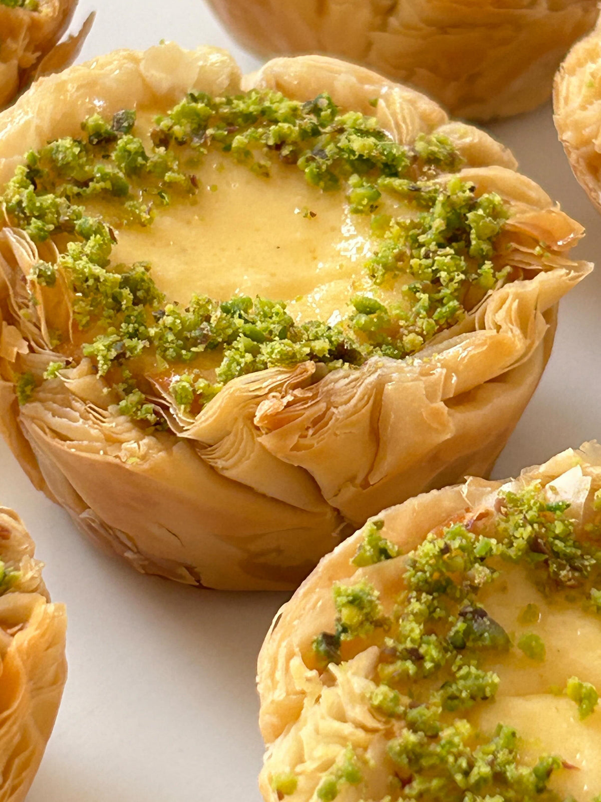 Baklava Cheesecake Tartelettes Recipe