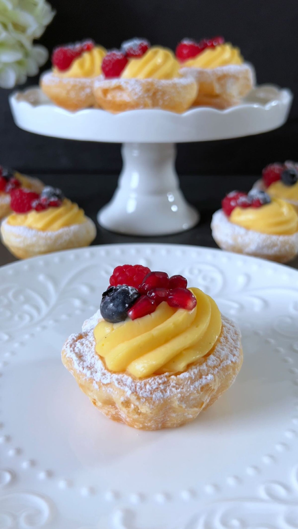 Berry Custard Pastry Recipe
