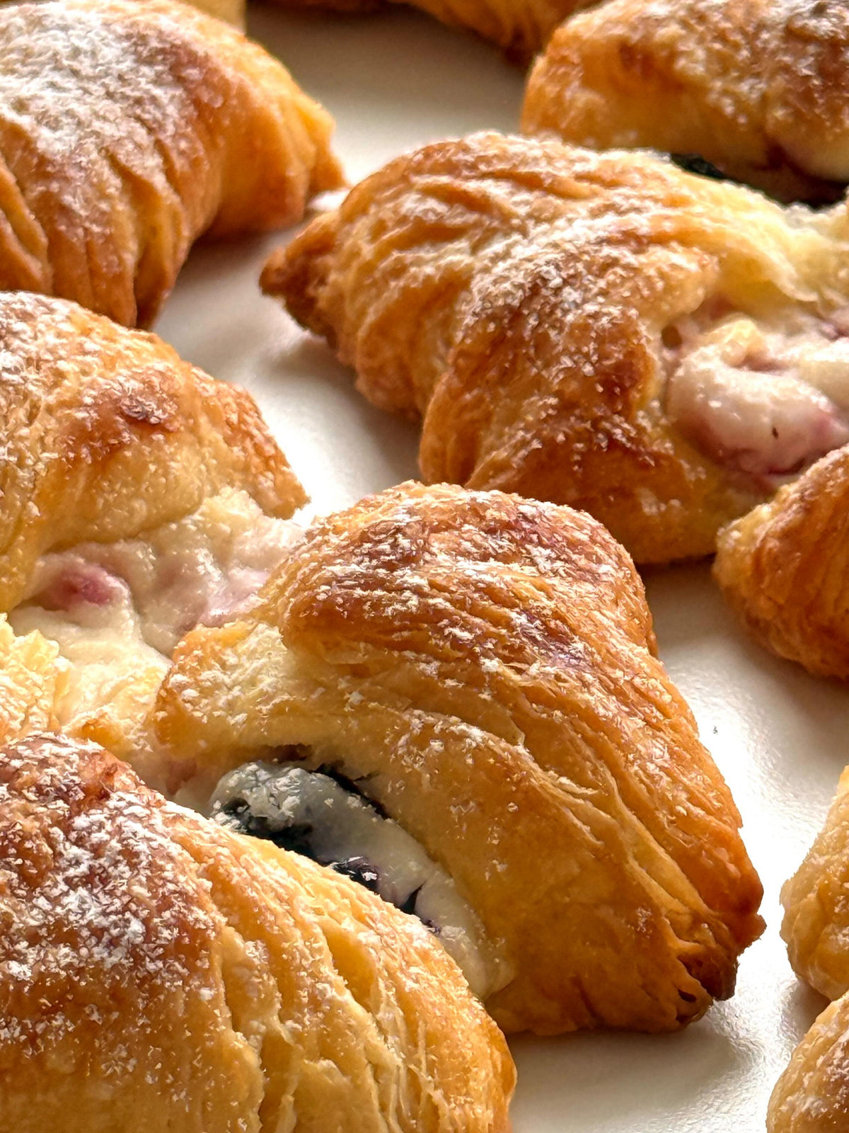 Berry Pastry on a Plate