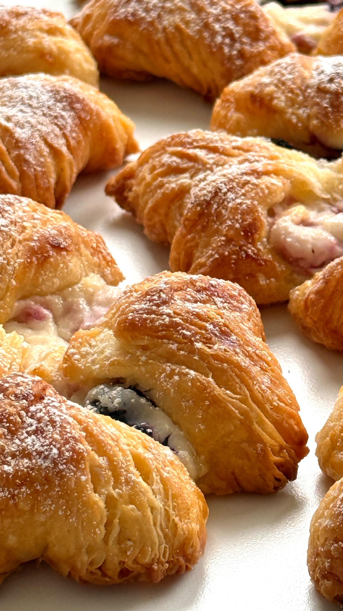 Berry Pastry on a Plate