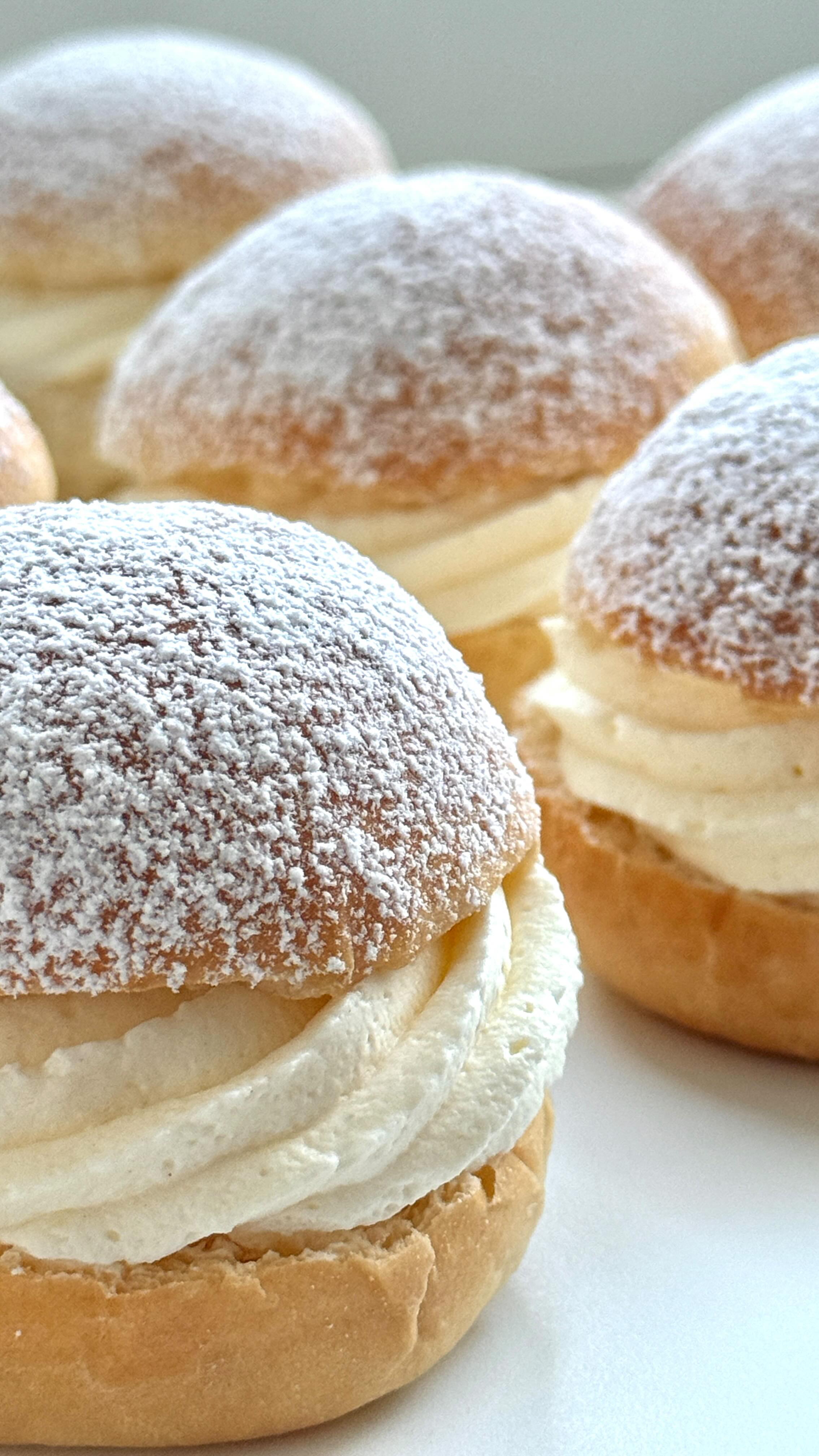 Bambas de Nata von Food with Style, fertig angerichtet