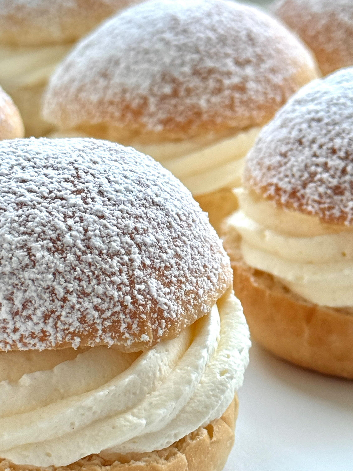 Bambas de Nata von Food with Style, fertig angerichtet
