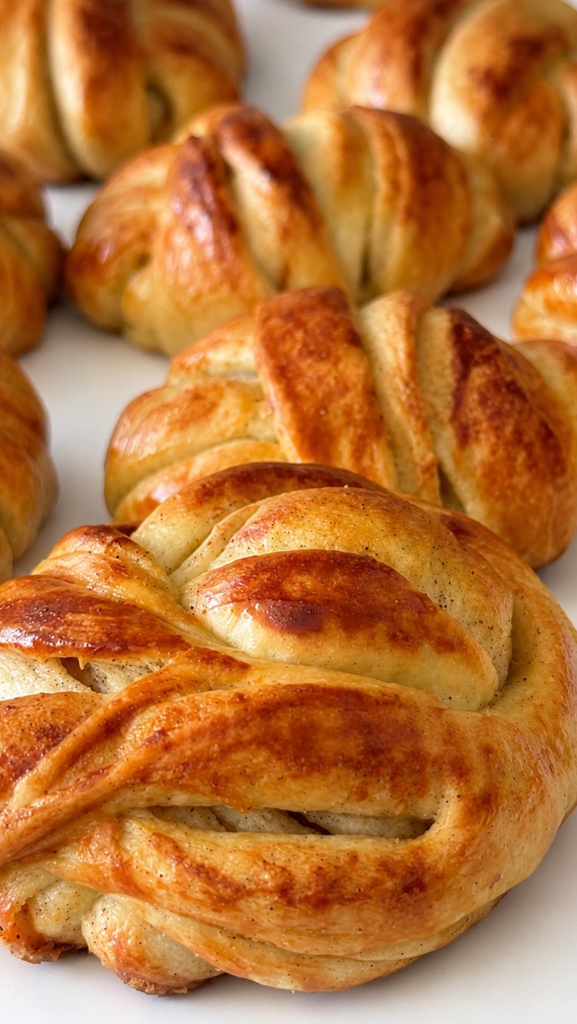 Delicious Cardamom Knots von Food with Style, fertig angerichtet