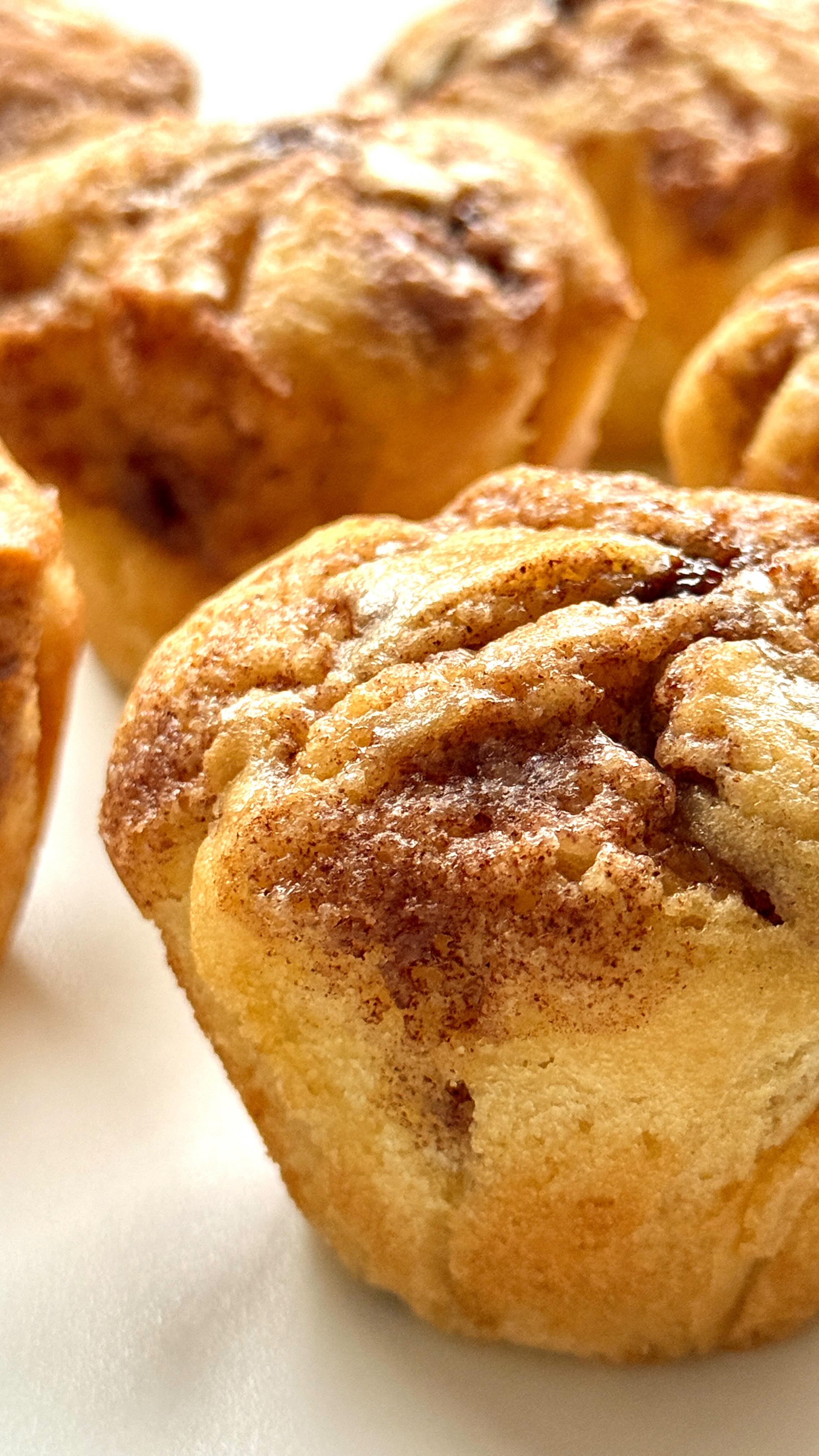 Cinnamon Muffins von Food with Style, fertig angerichtet
