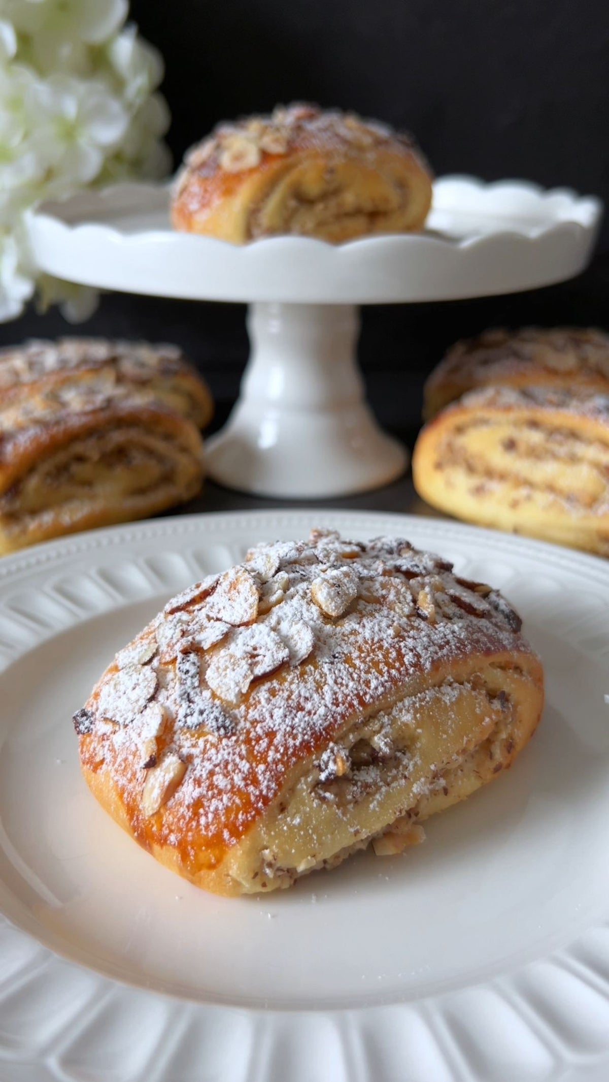 Hazelnut Brioche Rolls Recipe