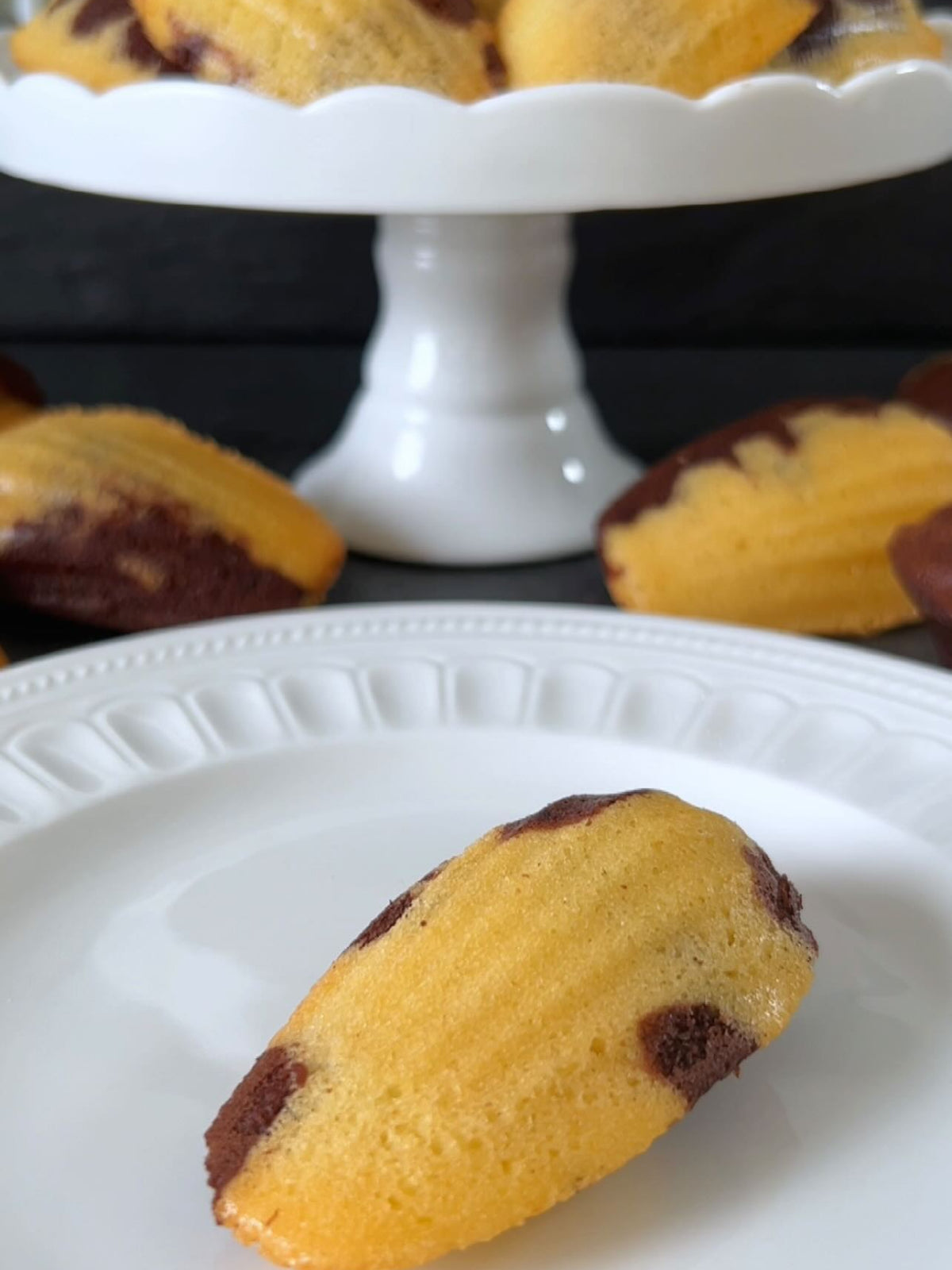 Mramorové madeleines