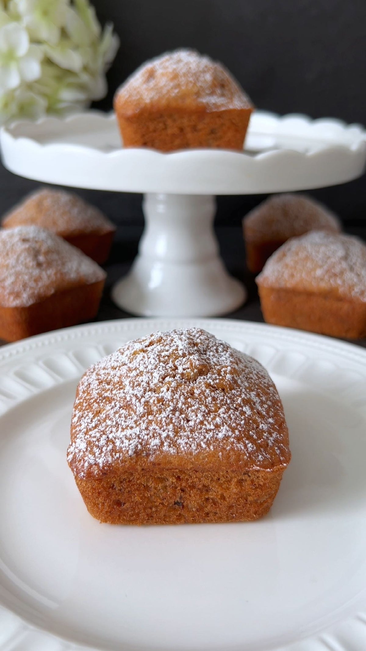 Mini Carrot Cakes von Food with Style, fertig angerichtet