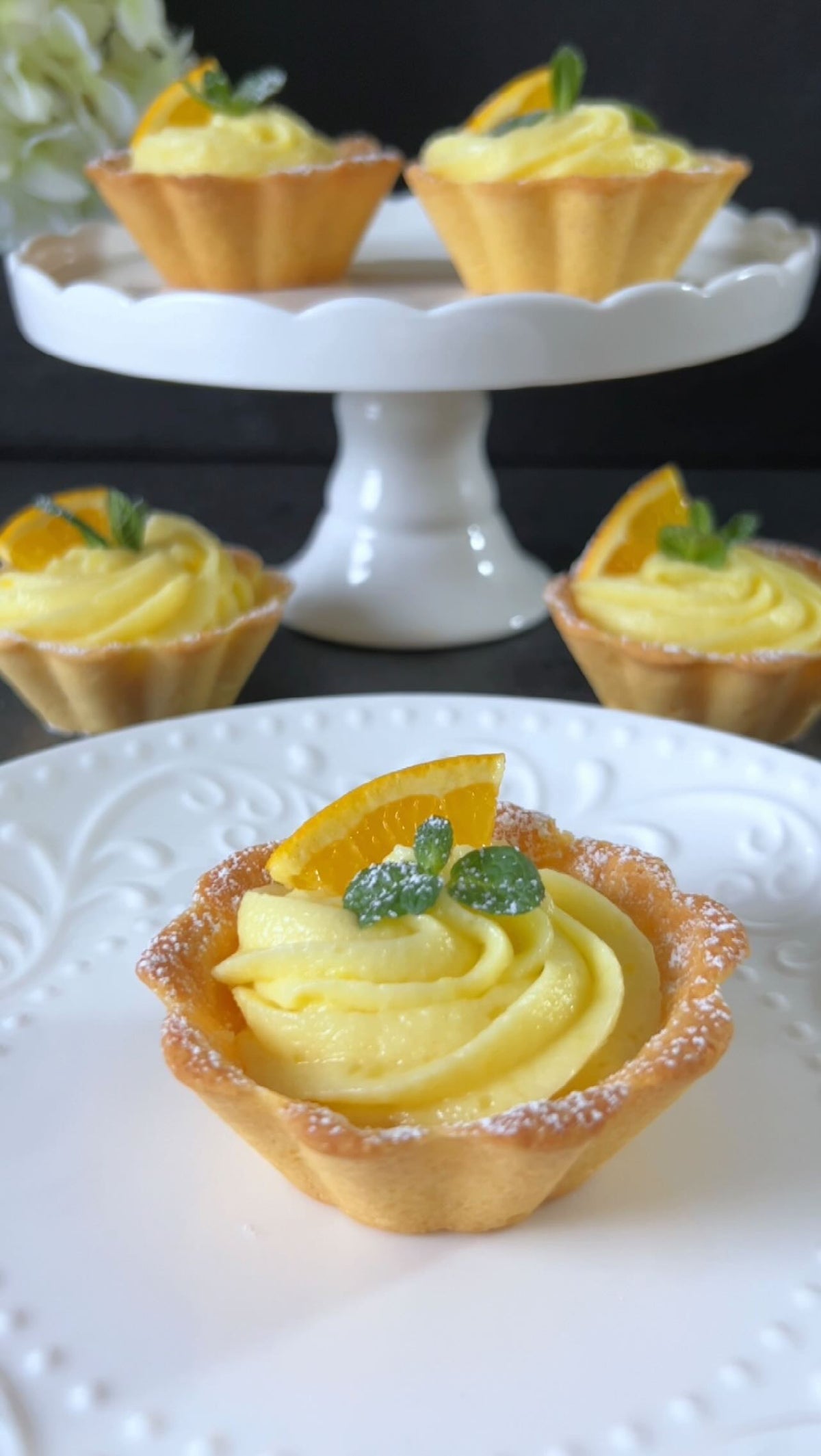 Orange Tartelettes Recipe