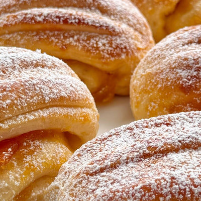 Rollitos de melocotón