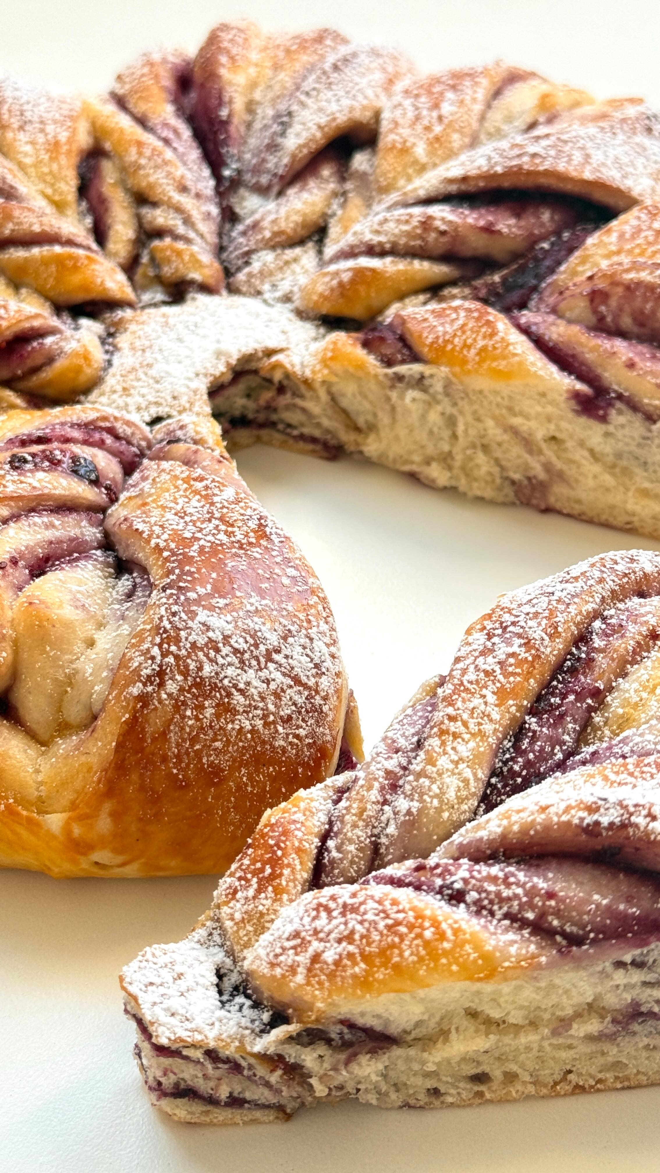 Snowflake Brioches von Food with Style, fertig angerichtet