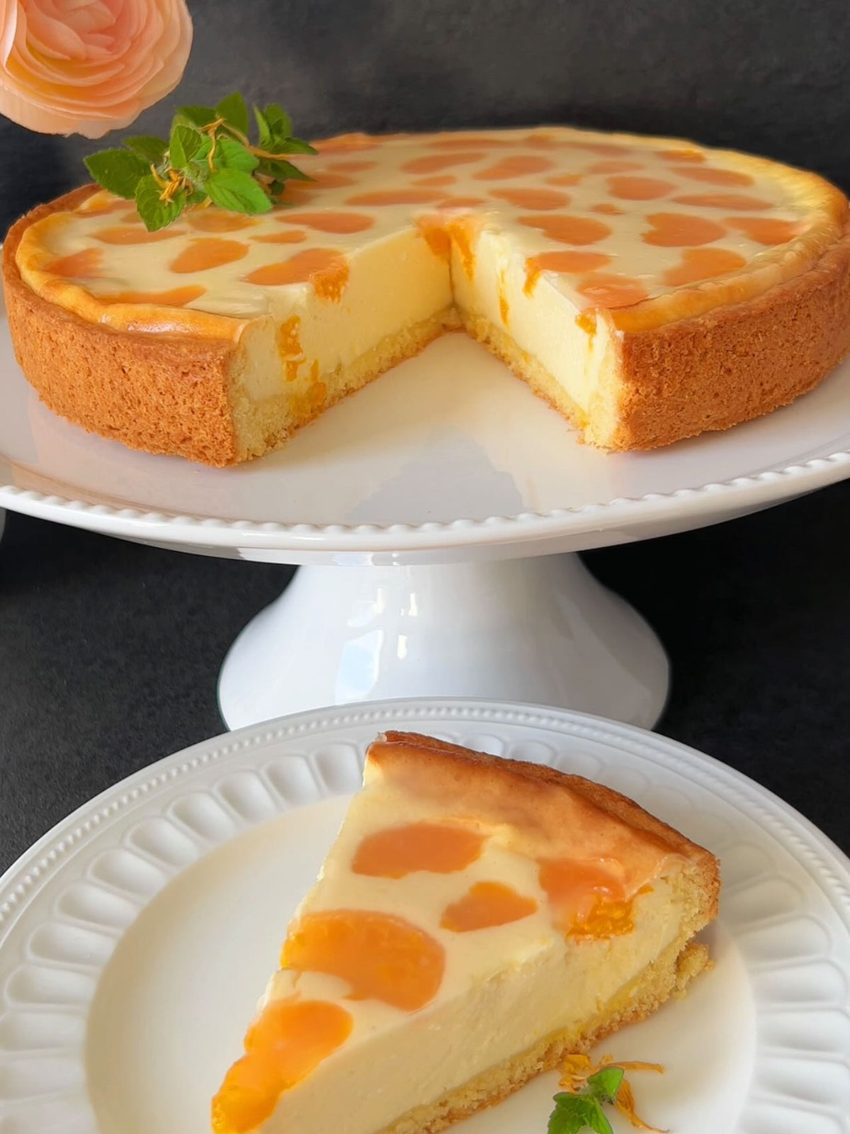 Рецепт чизкейка с мандарином