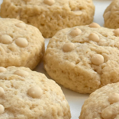 White Chocolate Almond Lemon Cookies Recipe