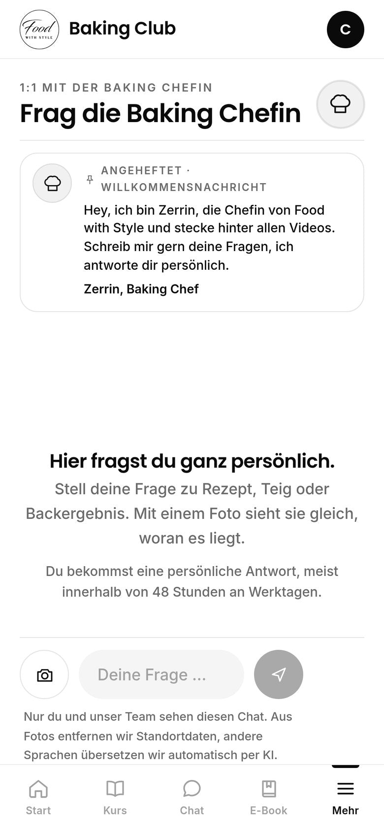Food with Style Baking Chef