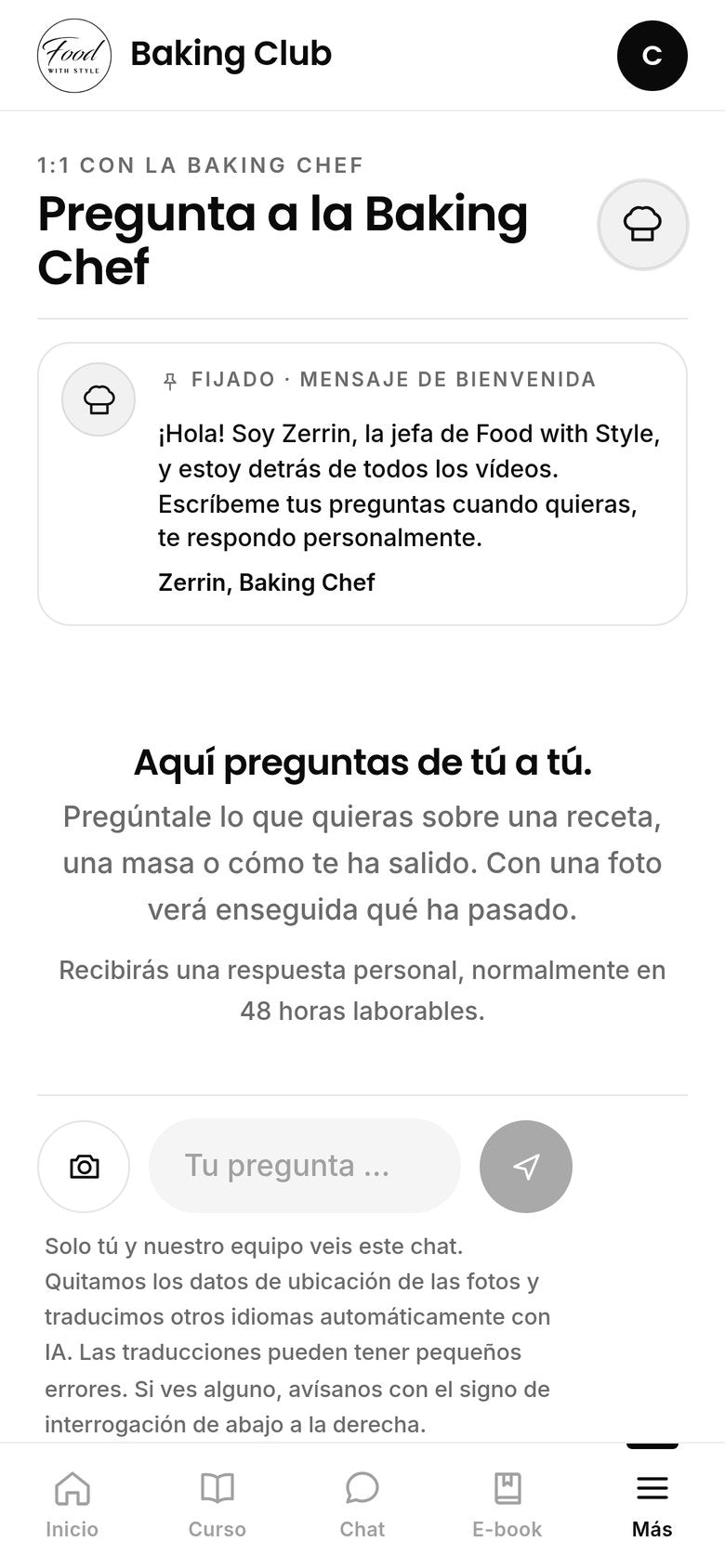 Food with Style Baking Chef