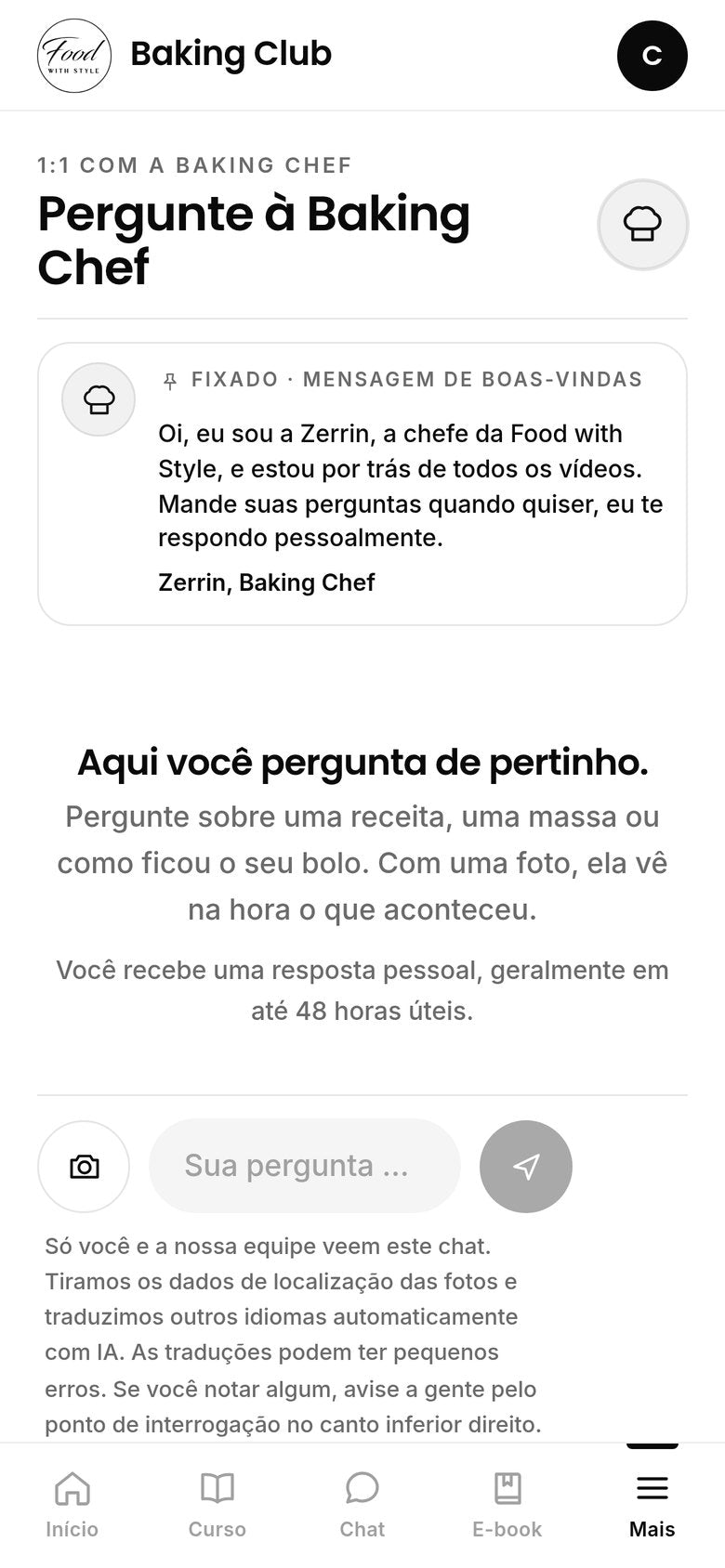 Food with Style Baking Chef
